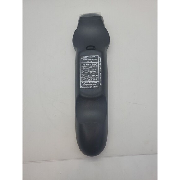 FiOS P265V5 Replacement TV Remote Control Used With Manual - Picture 3 of 7